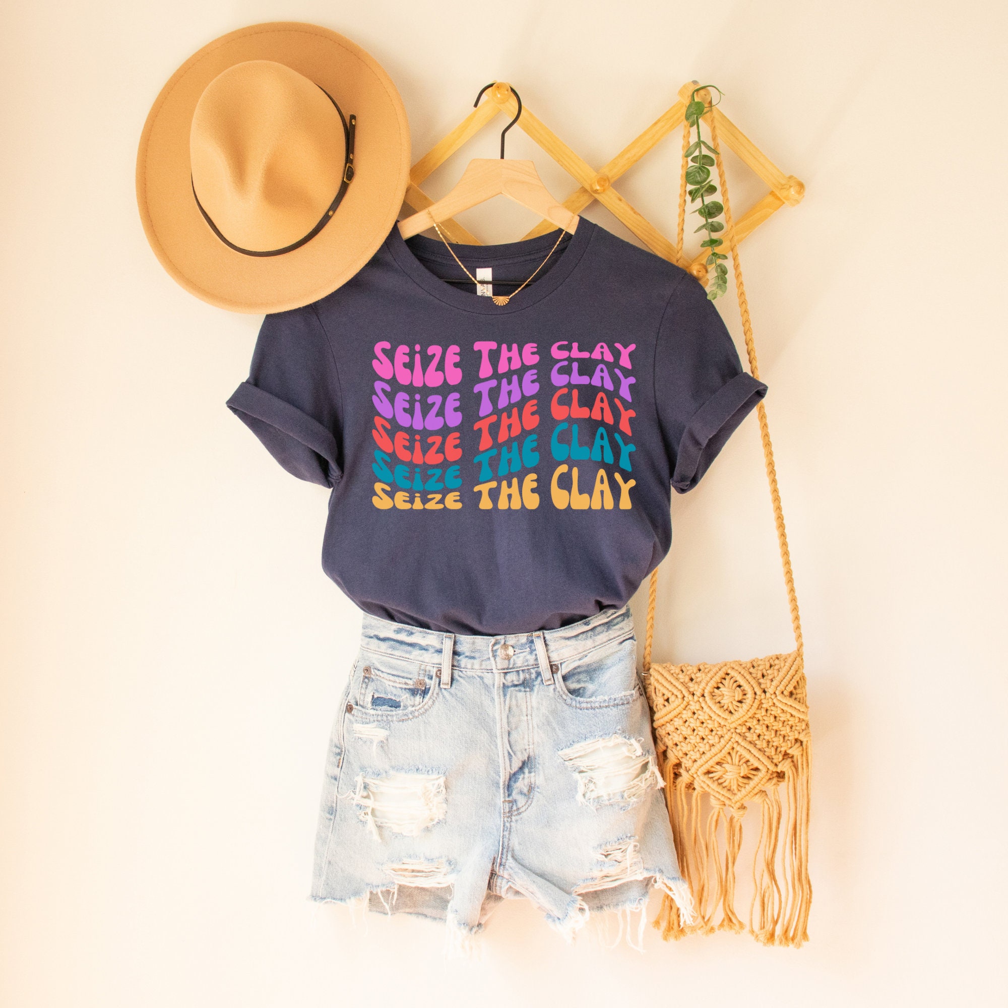 Seize the Clay Shirt Pottery Shirt Potter Tshirt Ceramics Lover T