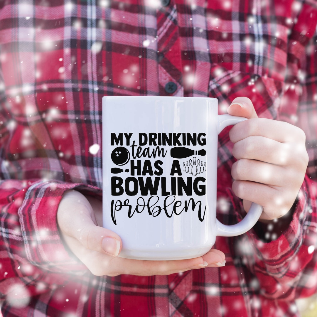 Bowling, Christmas Mugs, Bowling Gifts, Bowler Gift, Gag Gifts for