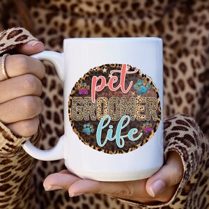 Dog Groomer Coffee Mug, Pet Lover Cup, Funny Thank You Gifts for Best Dog Groomer, Appreciation Gifts, Christmas Gifts Idea, Pet Groomer Mug