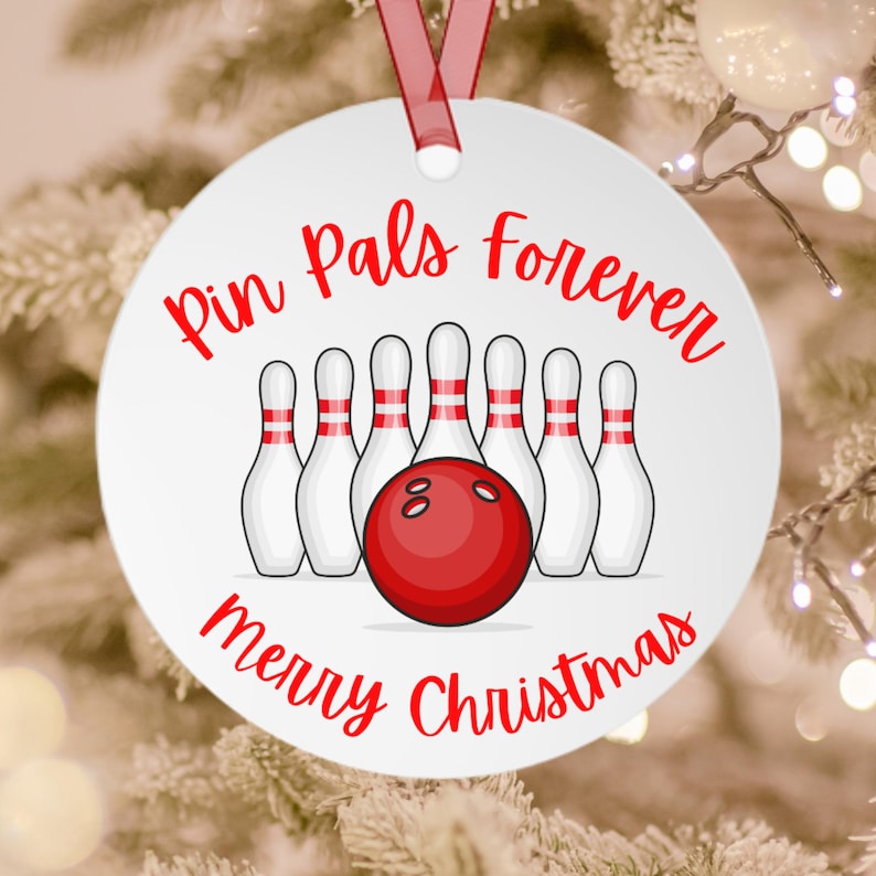 Christmas Ornaments Bowling Ornament Bowler Gift Etsy