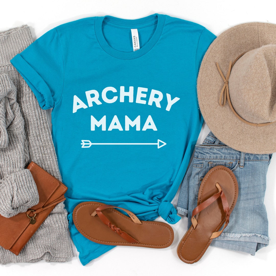 Archery Mom Shirt Archer Mom Gift Archery Gift Bow and Arrow Etsy