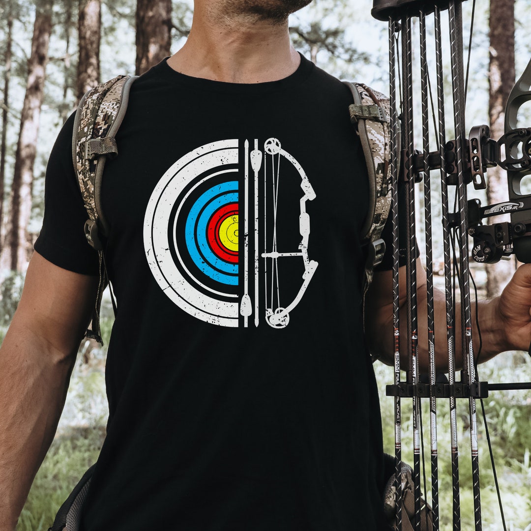 Archery Bow Shirt, Patriotic Hunting, Archer Gift, Archery Gift, Bow