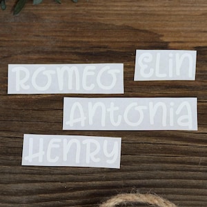 pegatinas/calcomanías de vinilo personalizables (fuente 76)
