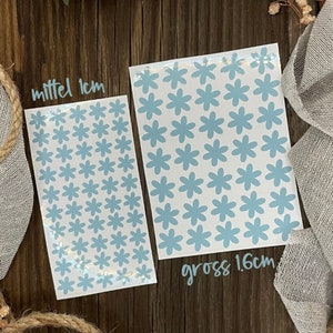Autocollant/décalcomanie fleur « Type 1 »