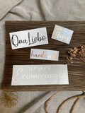 customizable vinyl stickers (font 4) product logo