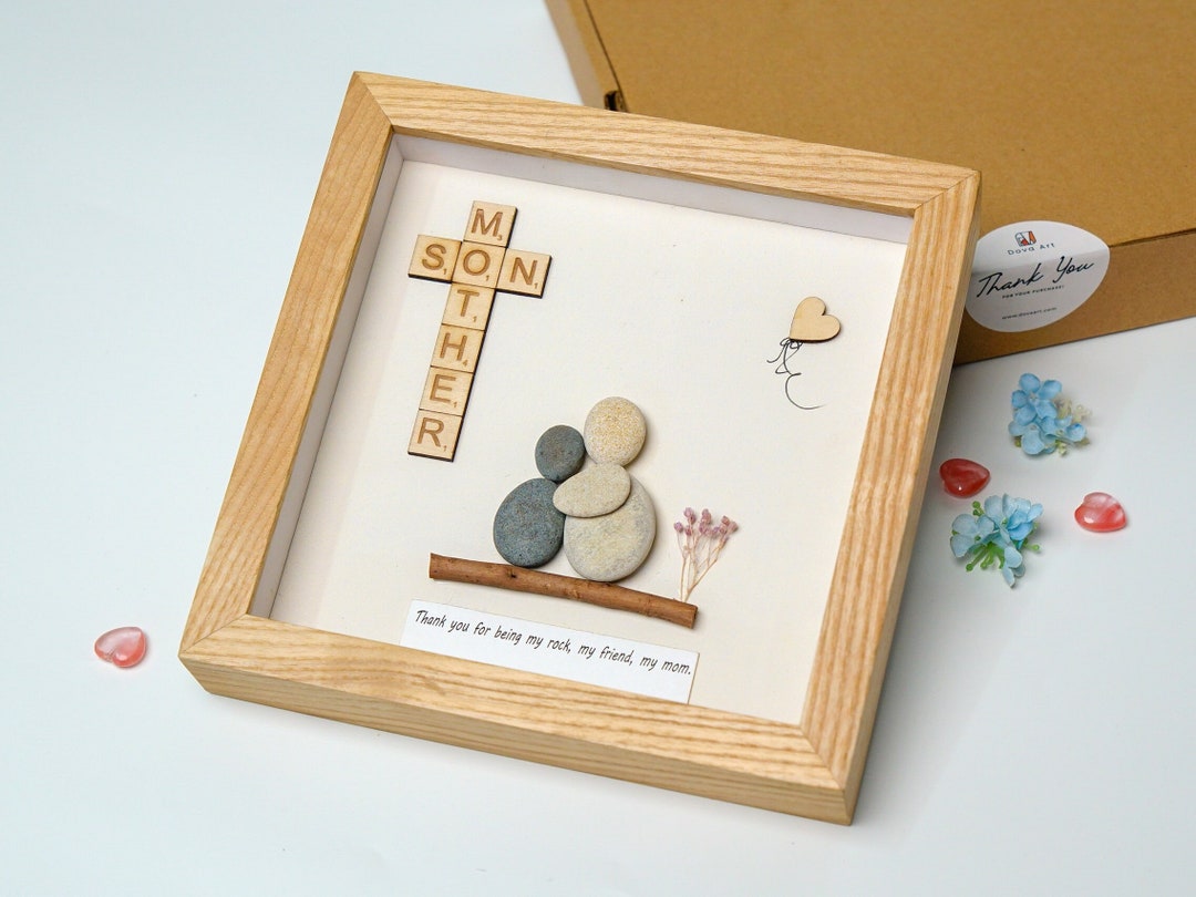 Personalized Framed Wall Art Mother and Son, Mother's Day Gift Idea ...