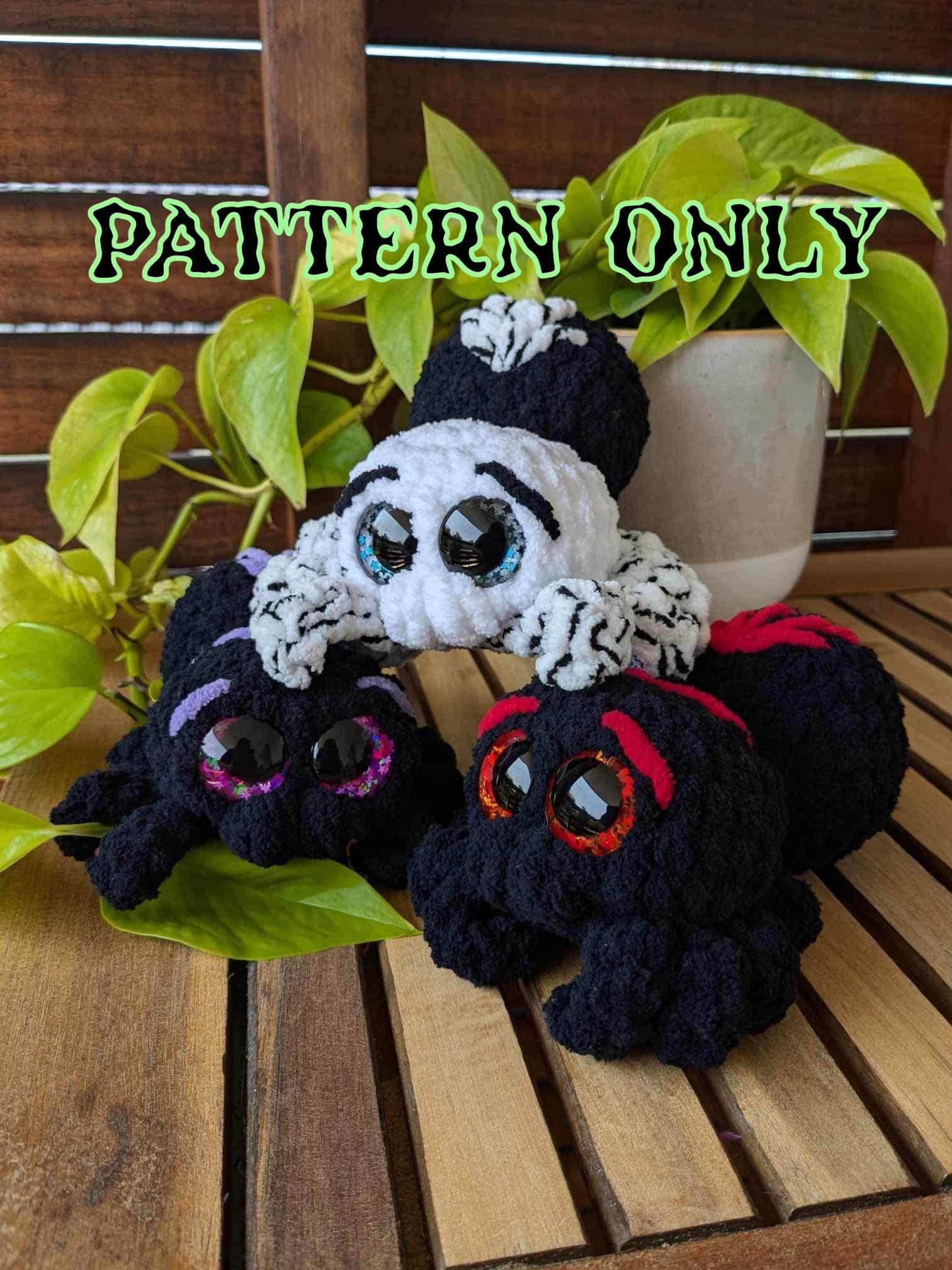 Peanut the Spider Crochet Pattern