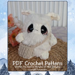 Luma the Snibblet crochet pattern | amigurumi pattern | monster | Arcticus friend