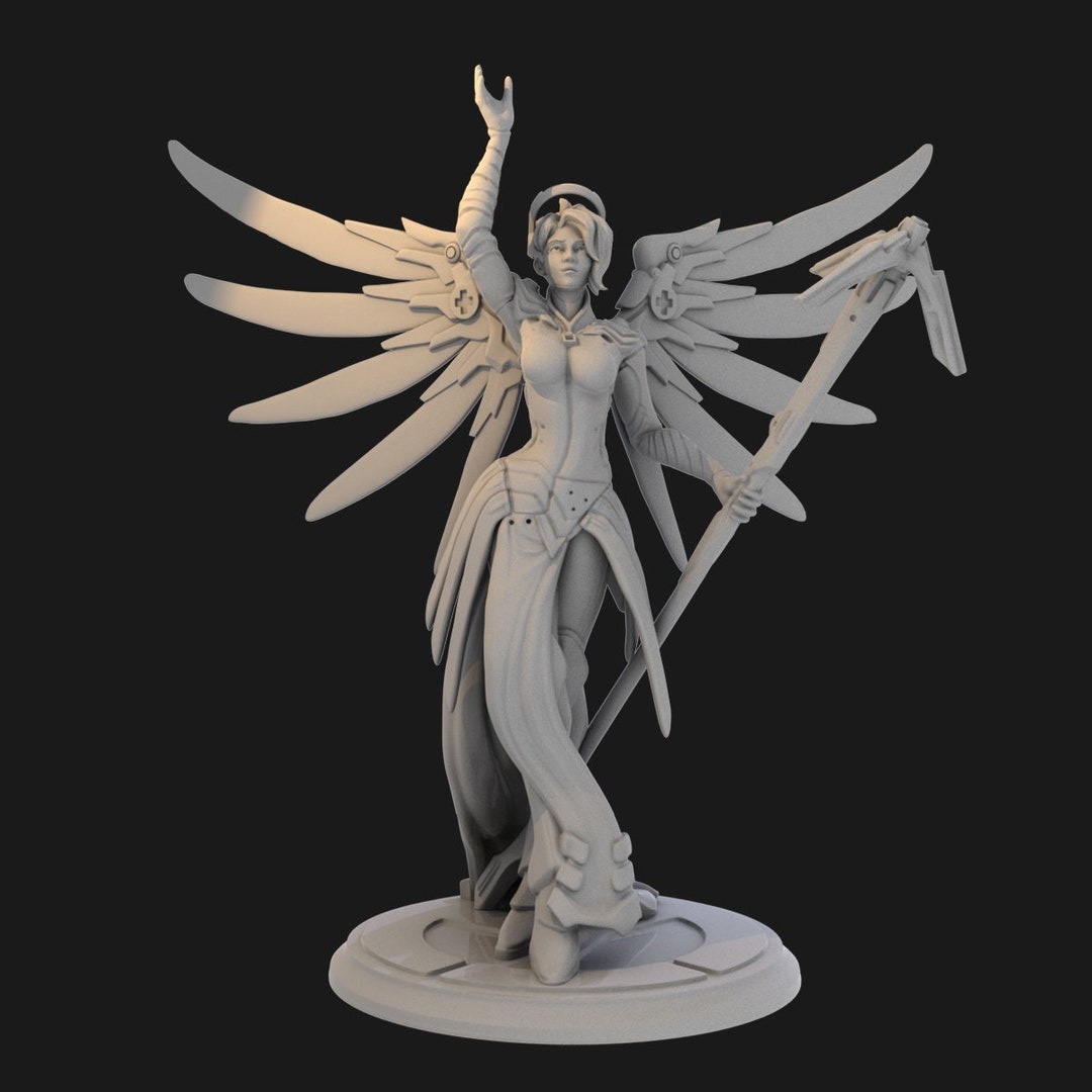 1-12-1-24-scale-mercy-3d-printed-model-miniature-figurines-etsy