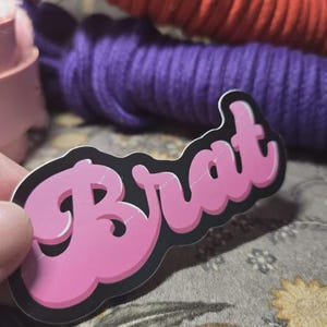 Brat Sticker