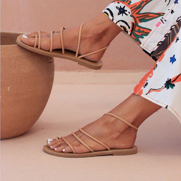 Handmade Leather Sandals - Stylish Women's Summer Footwear