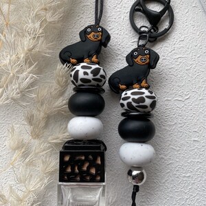 Dachshund Car Diffuser | Keychain | Fragrance Oil | Gift for her  | Key Chain