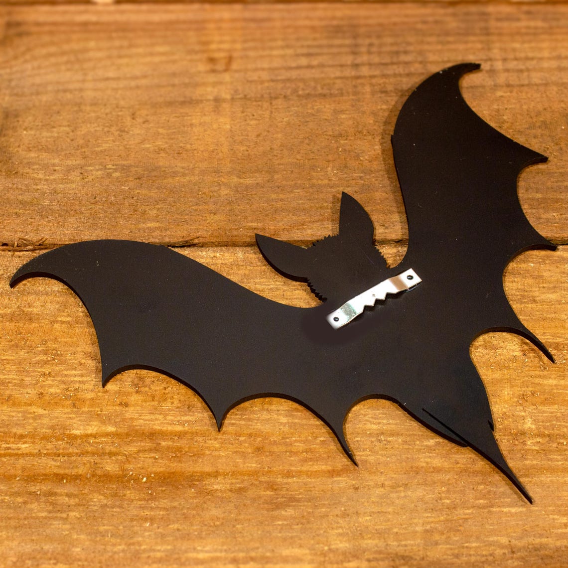 Vampire Bat Wood Cutout: Halloween DIY Craft, Wall Decor (9