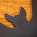 Vampire Bat Wood Cutout: Halloween DIY Craft, Wall Decor (9