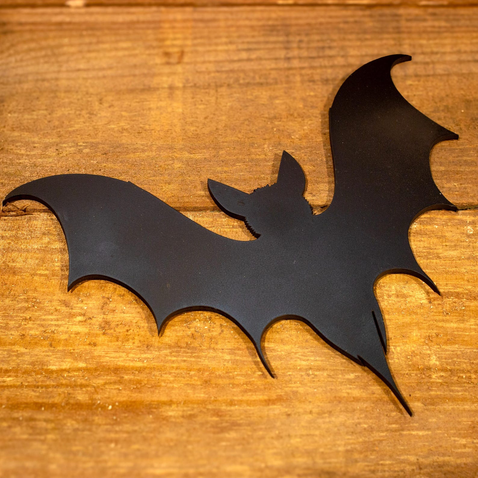 Vampire Bat Wood Cutout: Halloween DIY Craft, Wall Decor (9