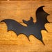 Vampire Bat Wood Cutout: Halloween DIY Craft, Wall Decor (9