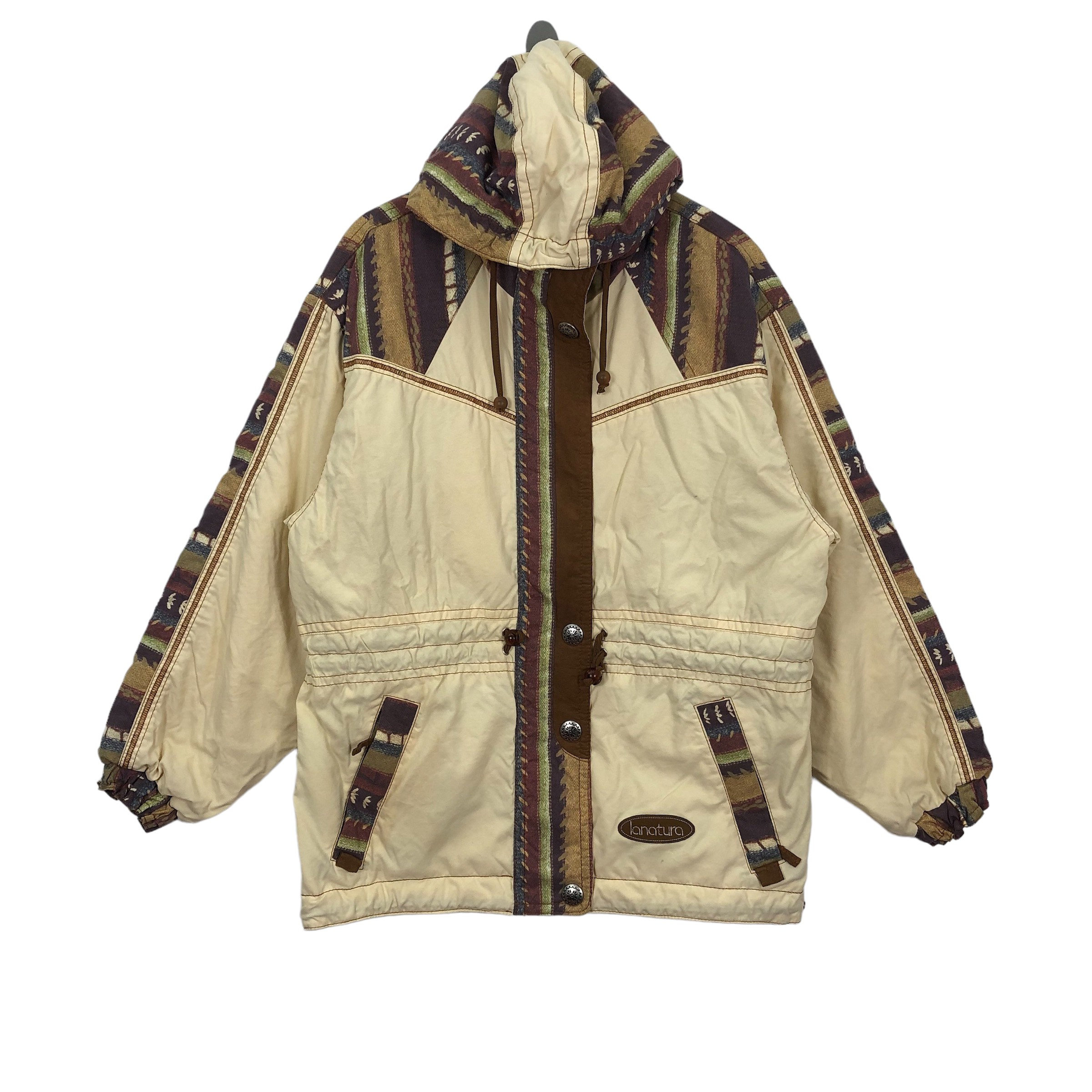 Vintage LANATURA by GOLDWIN Teepee and Country Navajo Ski Jacket