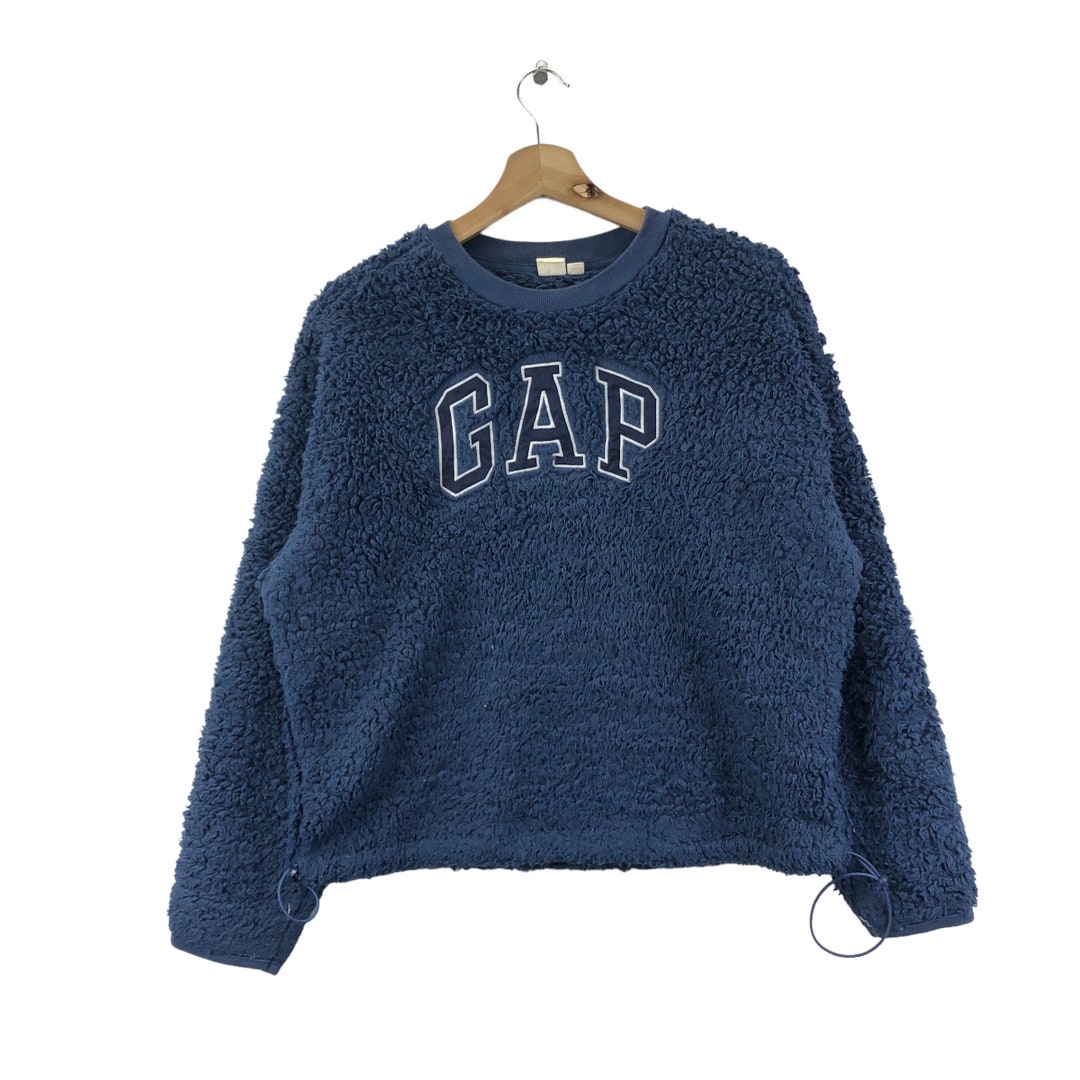 Gap sherpa sweater best sale
