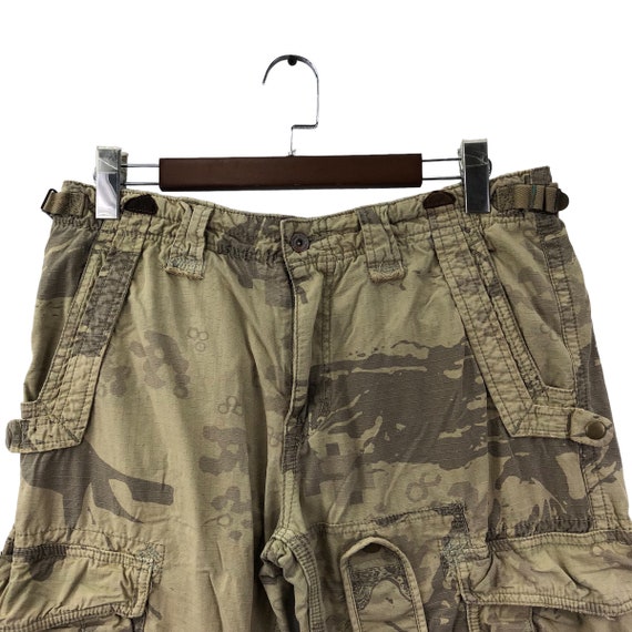 Vintage BACK NUMBER ARMY Camo Tactical Multipocke… - image 2