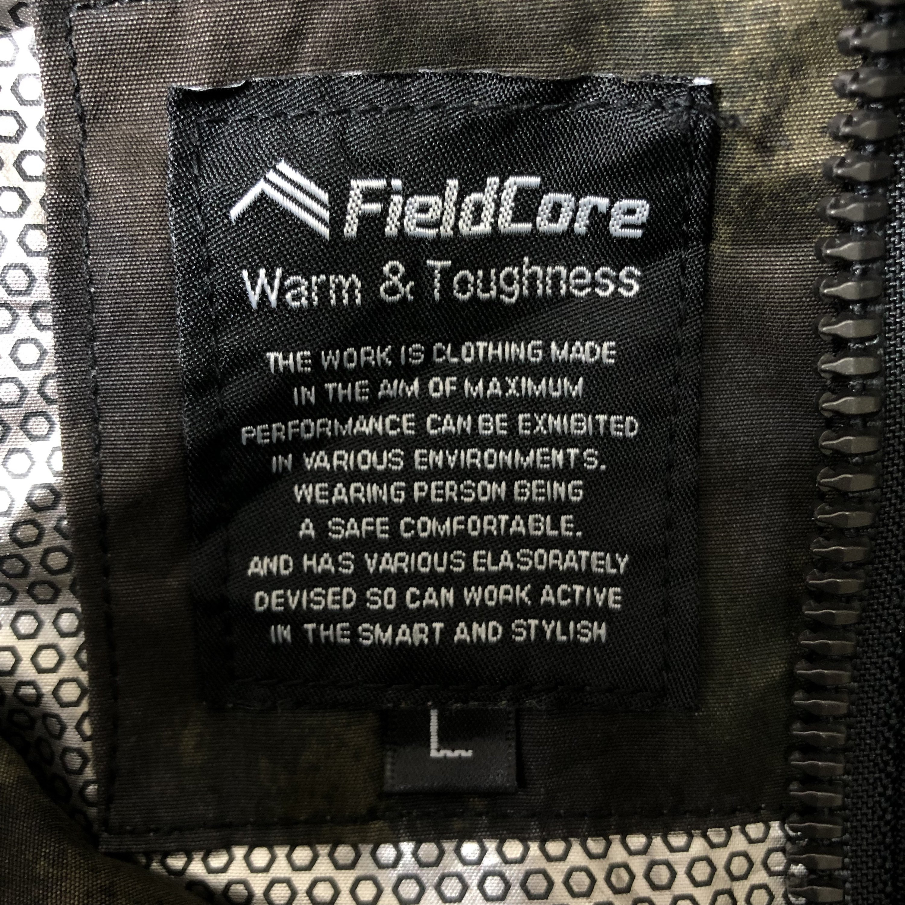 Vintage FIELDCORE WARM and TOUGHNESS Army Camo Puffer Vest - Etsy