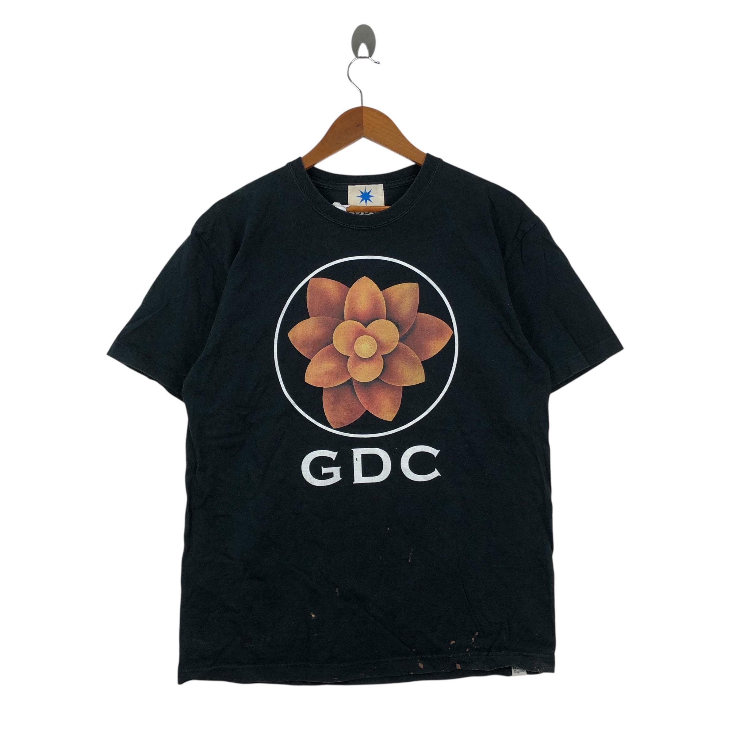 Japanese Brand GDC ORIGINAL TOKYO Floral Logo Faded T-shirt - Etsy