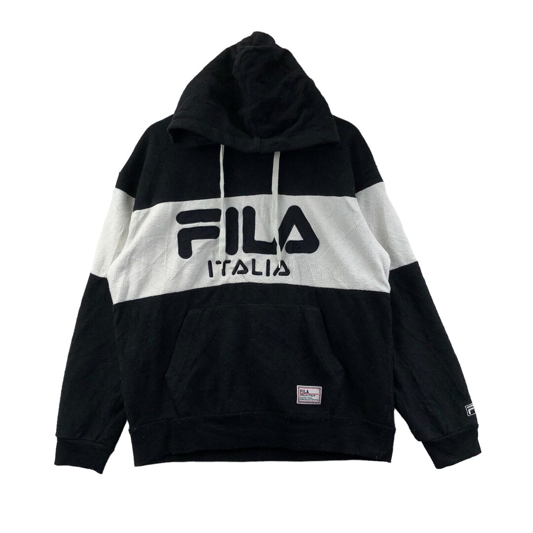 Vintage FILA BIELLA ITALIA Pullover Hoodie Fleece - Etsy