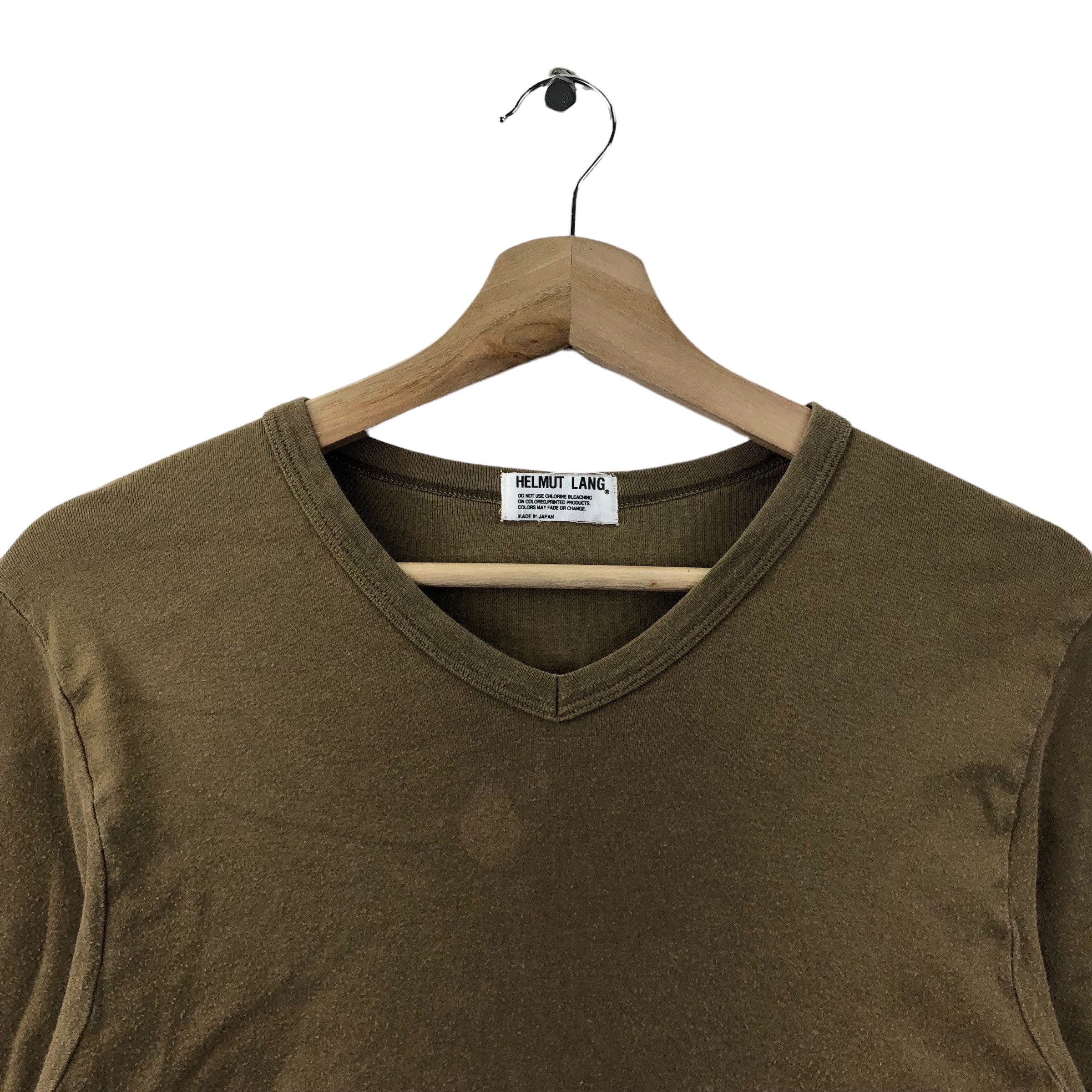 Austrian Artist HELMUT LANG Made in JAPAN V-neck Shirt - Etsy