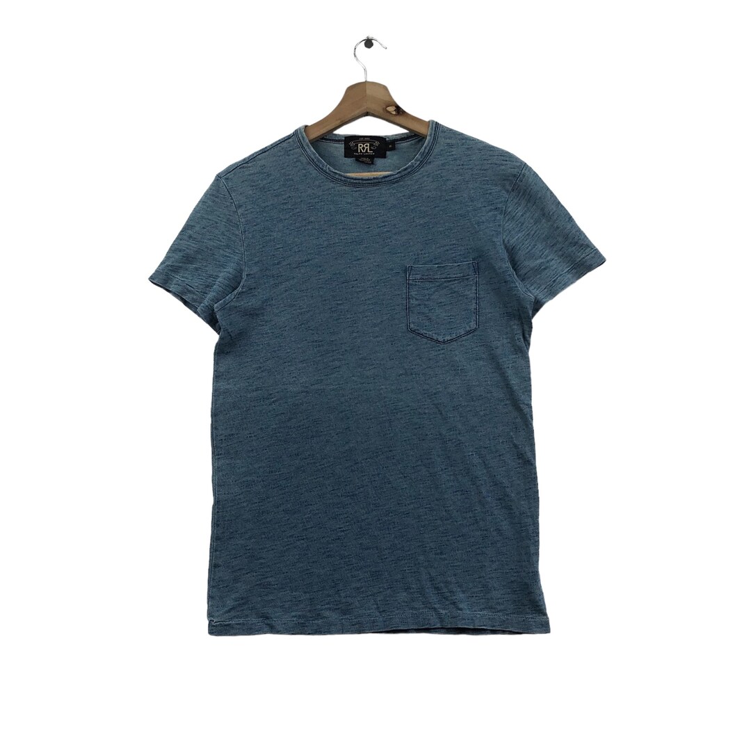 Vintage POLO RALPH LAUREN Double Rl Single Pocket T-shirt - Etsy