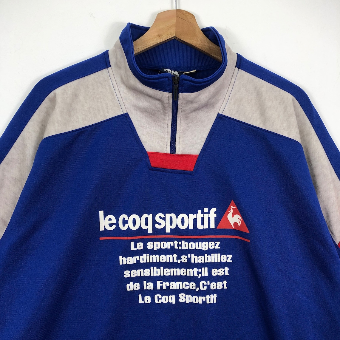 Maillot Cyclisme Vintage Le Coq Sportif Danemark - Taille S - Pour Eroica