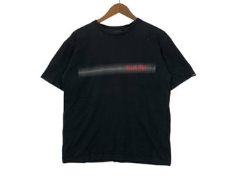 90s Vintage Black Flys Long Sleeve Size X Large Vtg Red Streetwear