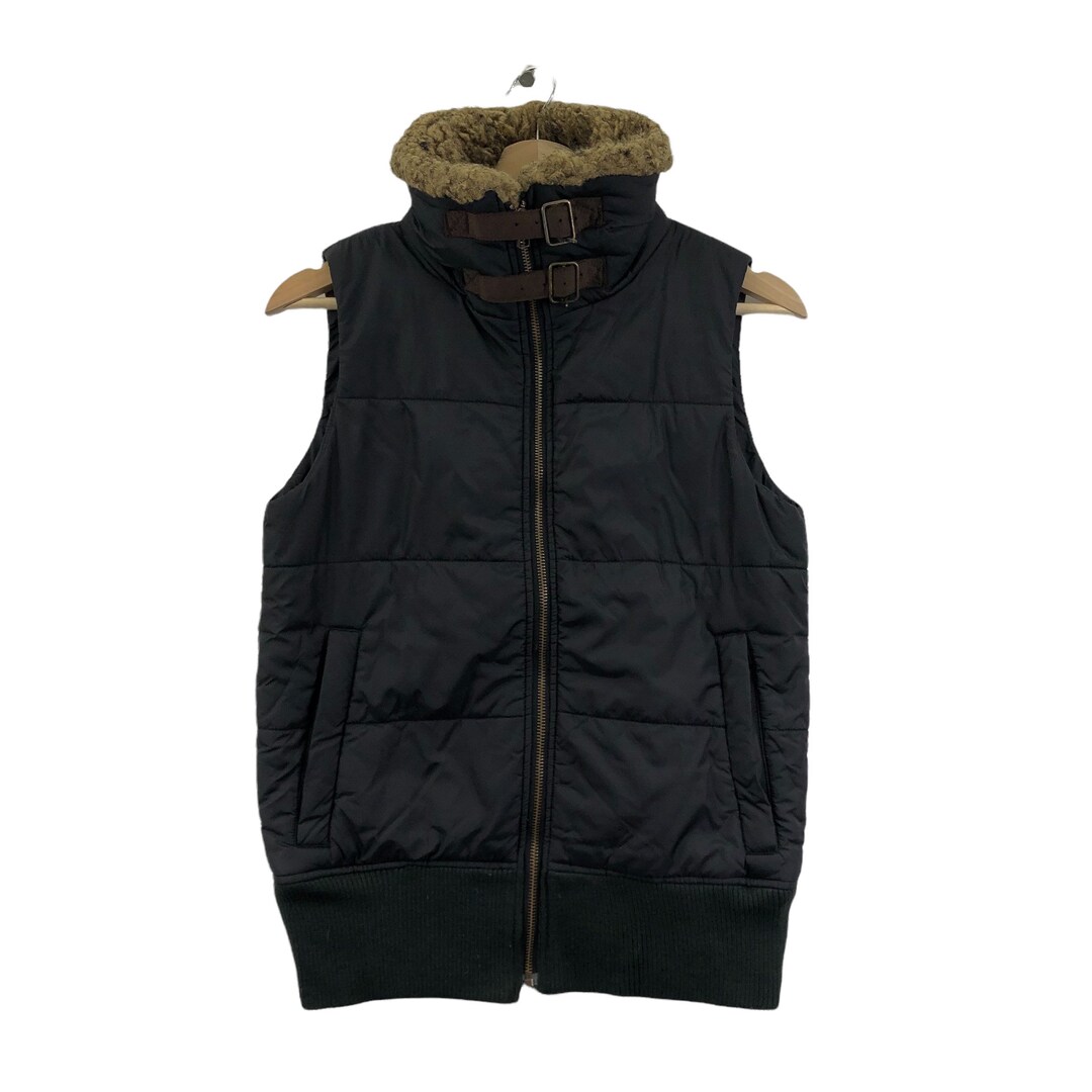 Vintage GUESS USA Light Puffer Vest Small Size - Etsy