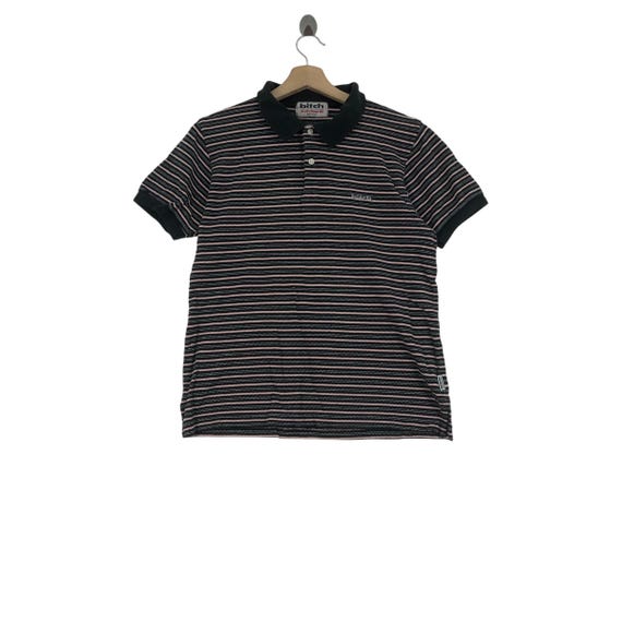 Vintage 90s BITCH SKATEBOARD STRIPE Usa Skate Polo Shirt - Etsy
