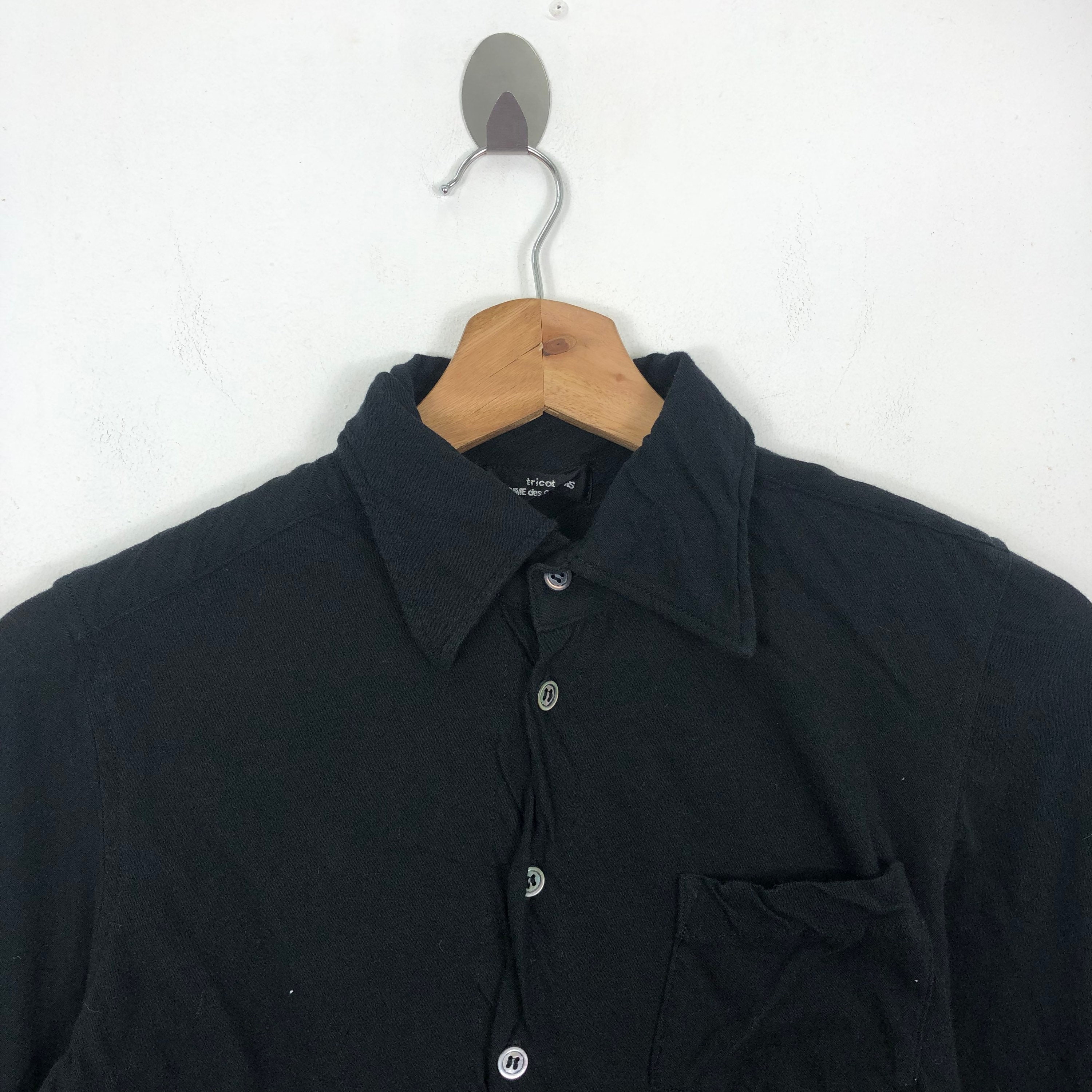 Japanese Brand AD2004 COMME Des GARCONS TRICOT Full Button