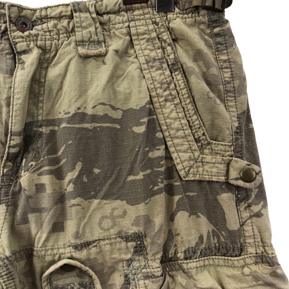 Vintage BACK NUMBER ARMY Camo Tactical Multipocke… - image 3