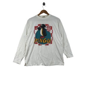 Vintage 90s Children Television Series PINGU Longsleeve Shirt
