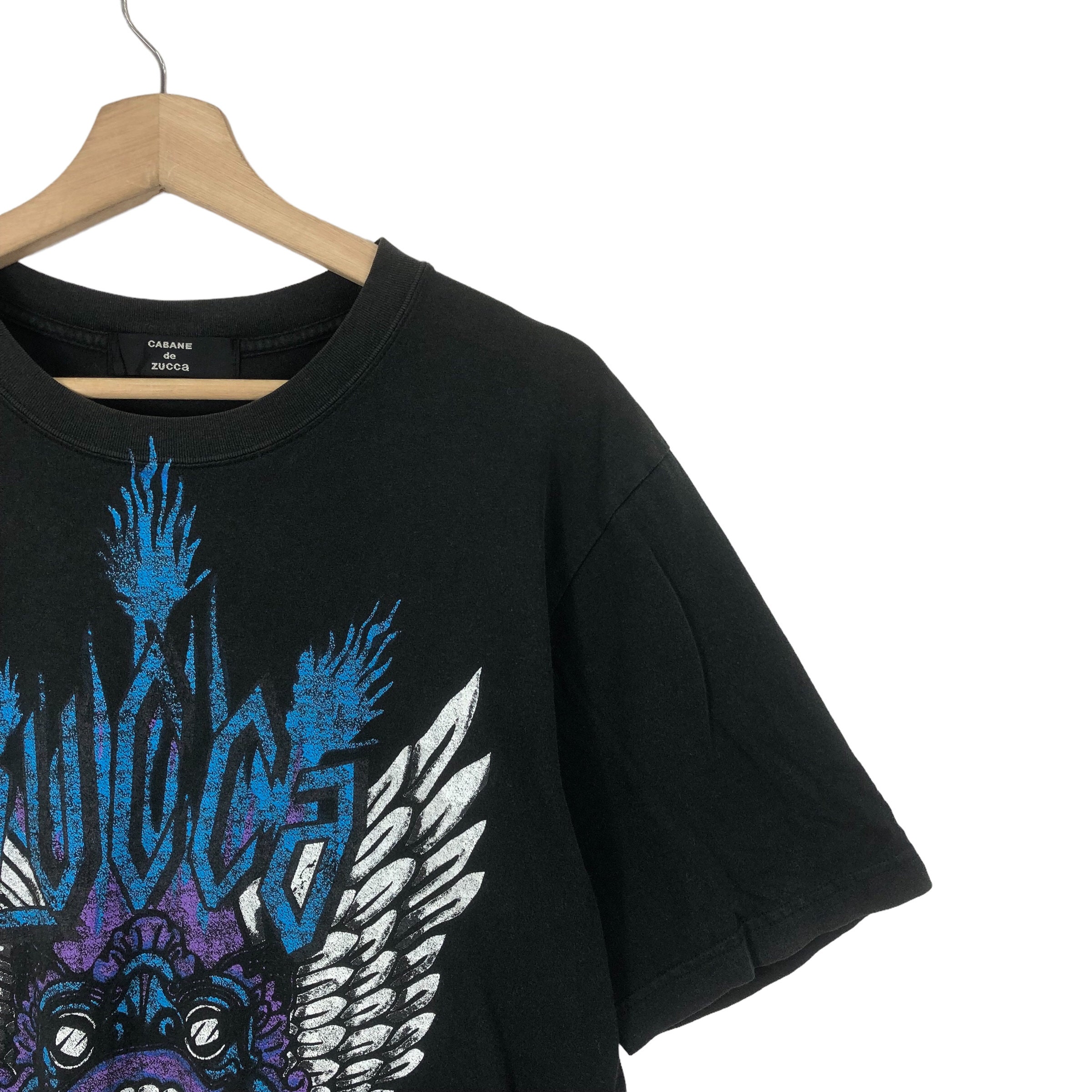 Vintage CABANE De ZUCCA Japan Dragon Logo T-shirt - Etsy