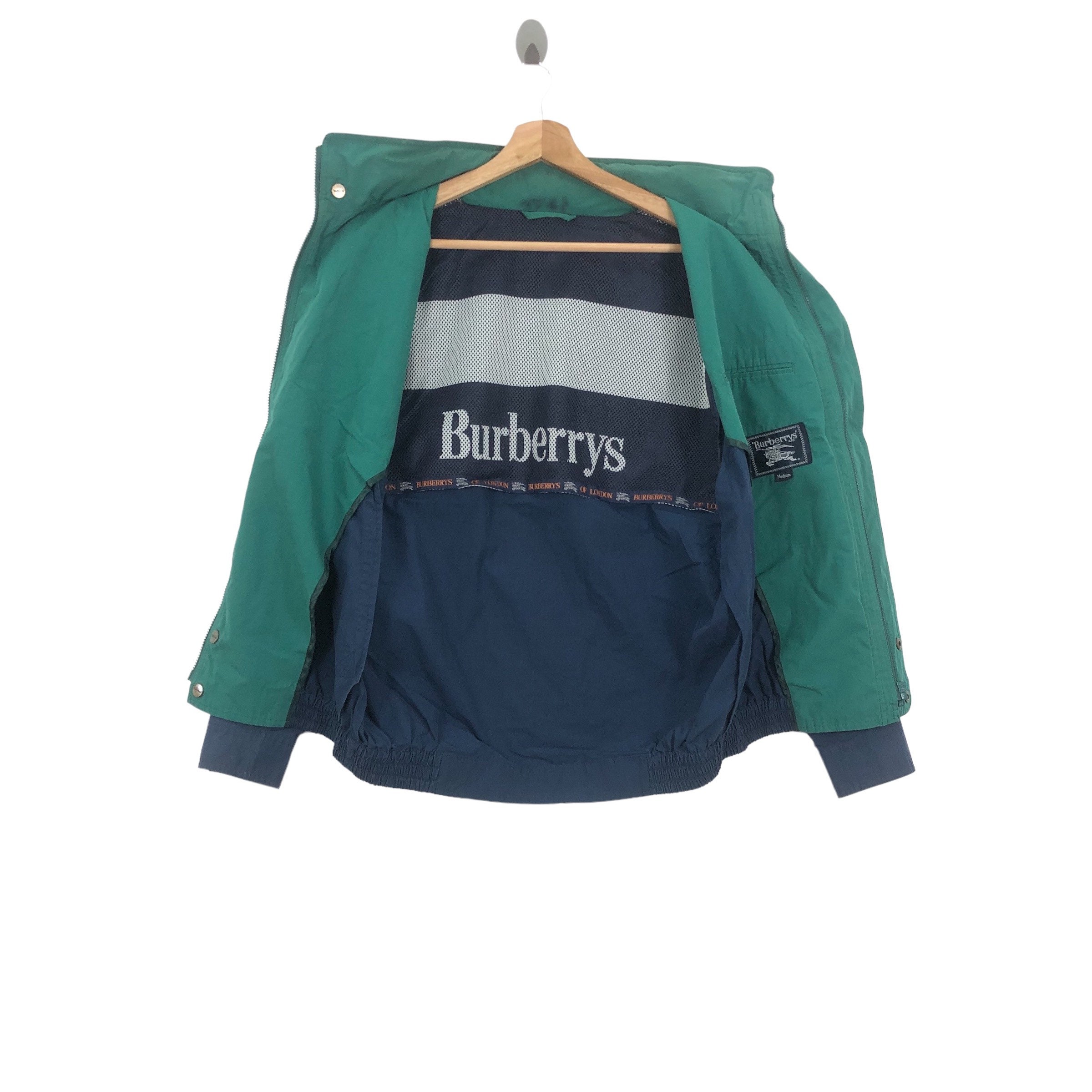 ジャケット・アウター old BURBERRY LONDON fade drizzler jacket BURBERRY LONDON QUILTED DOWN JACKET WITH NOVACHECK LINING