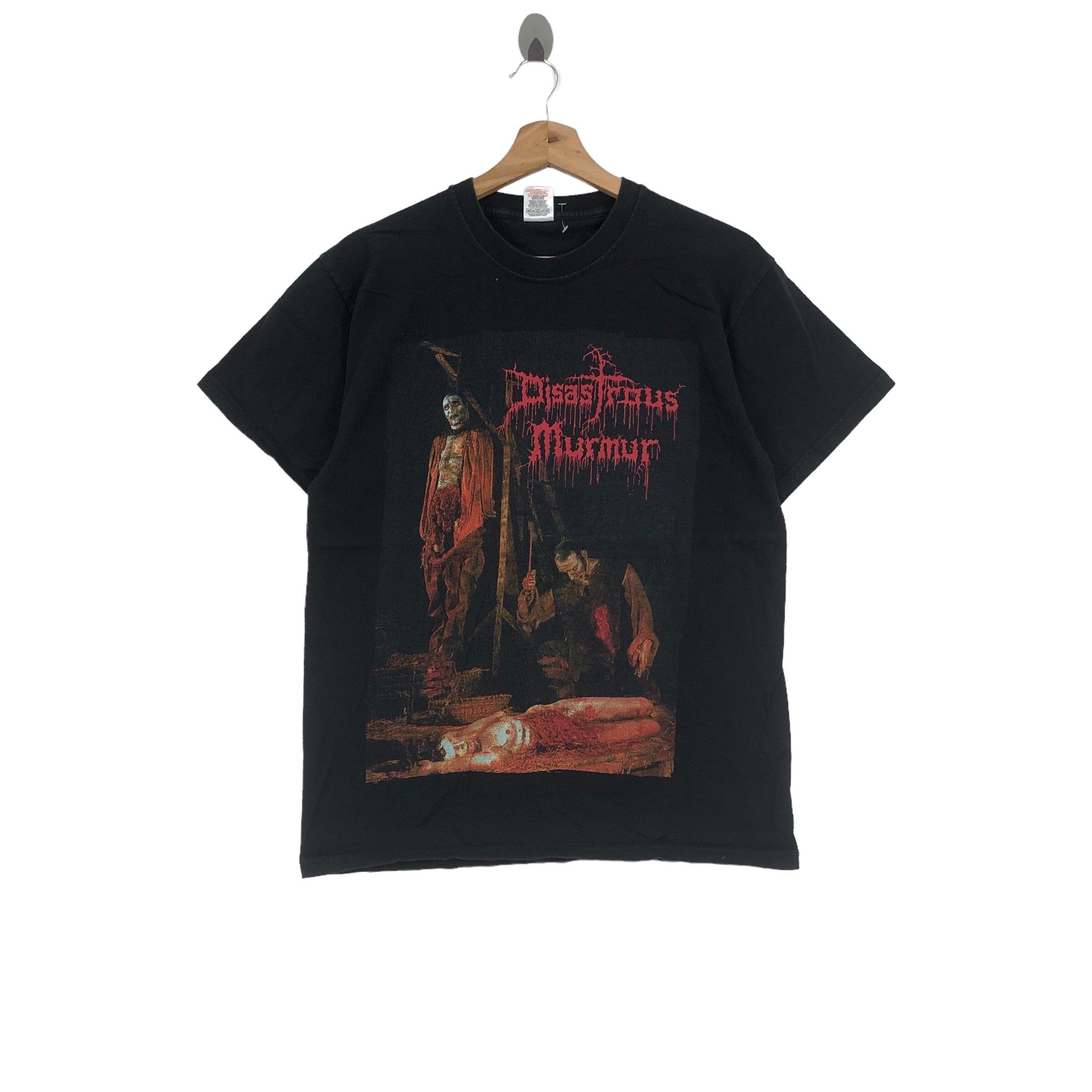 Vintage 90s AUSTRIA Death Metal Band DISASTROUS MURMUR T-shirt - Etsy