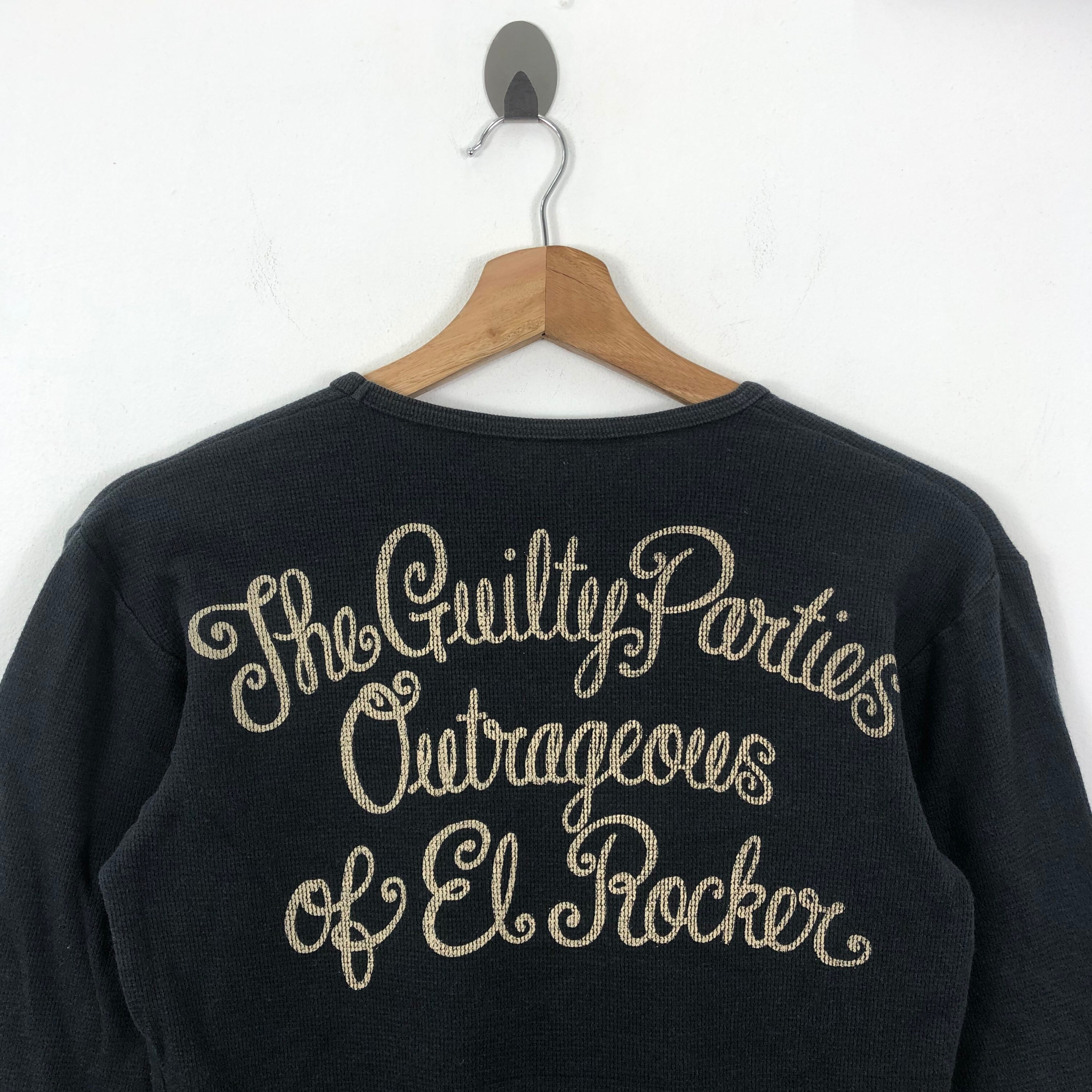 Japanese Brand WACKO MARIA GUILTY Parties Tokyo Japan Longsleeve