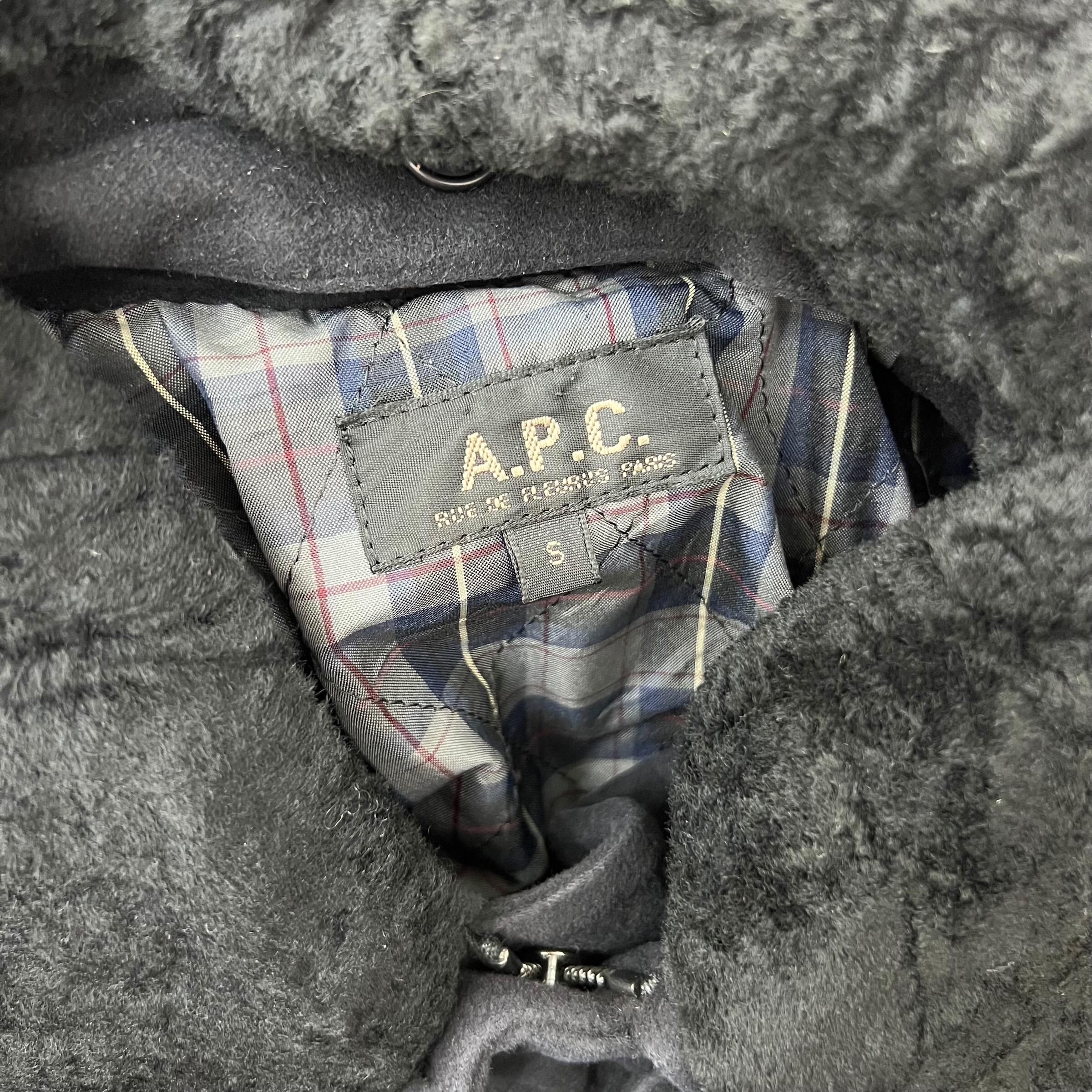 Luxury Designer A.P.C Apc Rue De Fleurus Paris Made in France Fur 