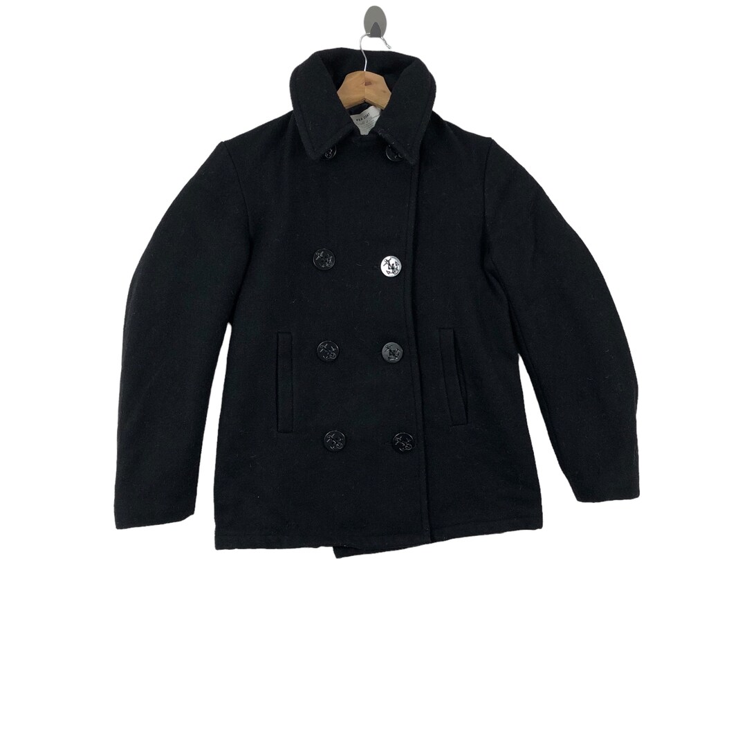 Vintage GERALD and STEWART FIDELITY Army Peacoat Jacket - Etsy