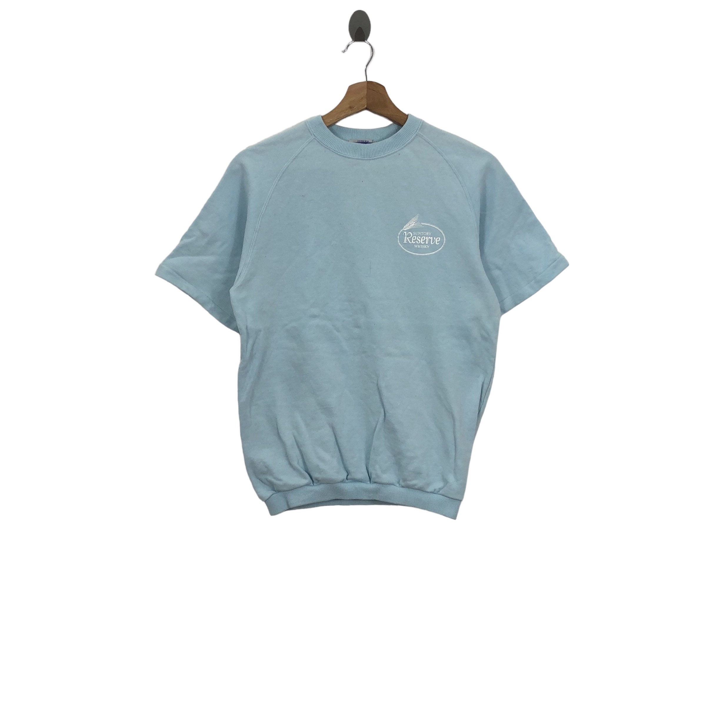 トップス vintage suntory whiskey sweat Suntory Whiskey Retro Graphic Print Art LS Unisex Heavy Blend