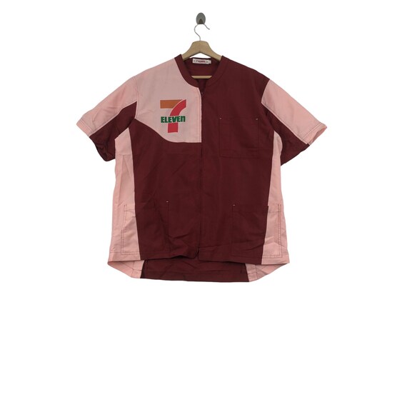 Vintage SEVEN ELEVEN Convenience Store Worker Shirt