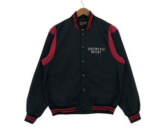 Vintage Suntory Old Whiskey Varsity Jacket Size Small - Etsy