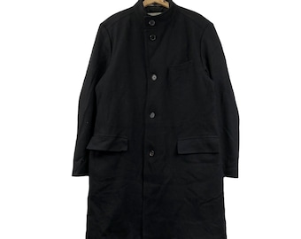 Germany Designer HUGO BOSS Long Coat Virgin Wool Bleng