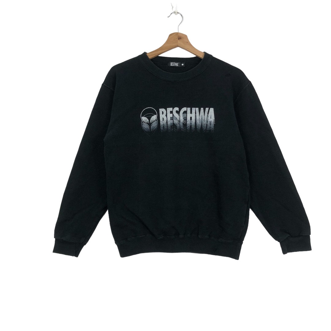 Vintage BESCWA by ALIEN Skate Crewneck Sweatshirt Etsy
