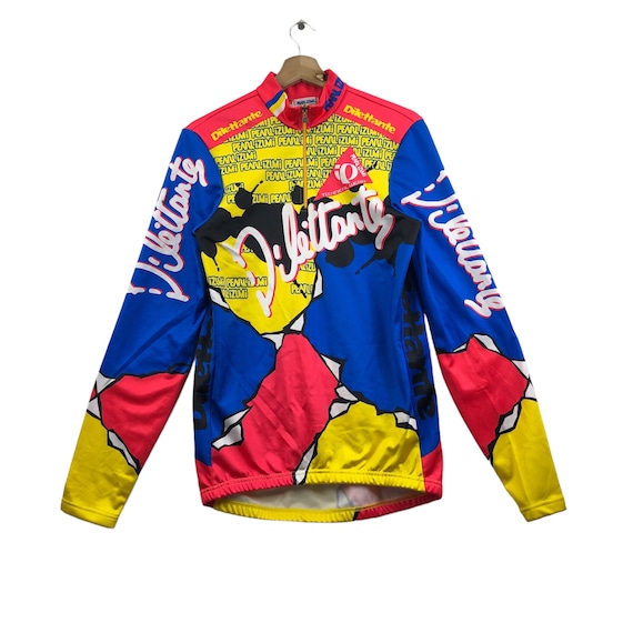 【新品】Pearl Izumi 90s ヴィンテージ 総柄 サイクルジャージ Vintage PEARL IZUMI JAPAN Multicolour Longsleeve Cycling Jersey - Etsy