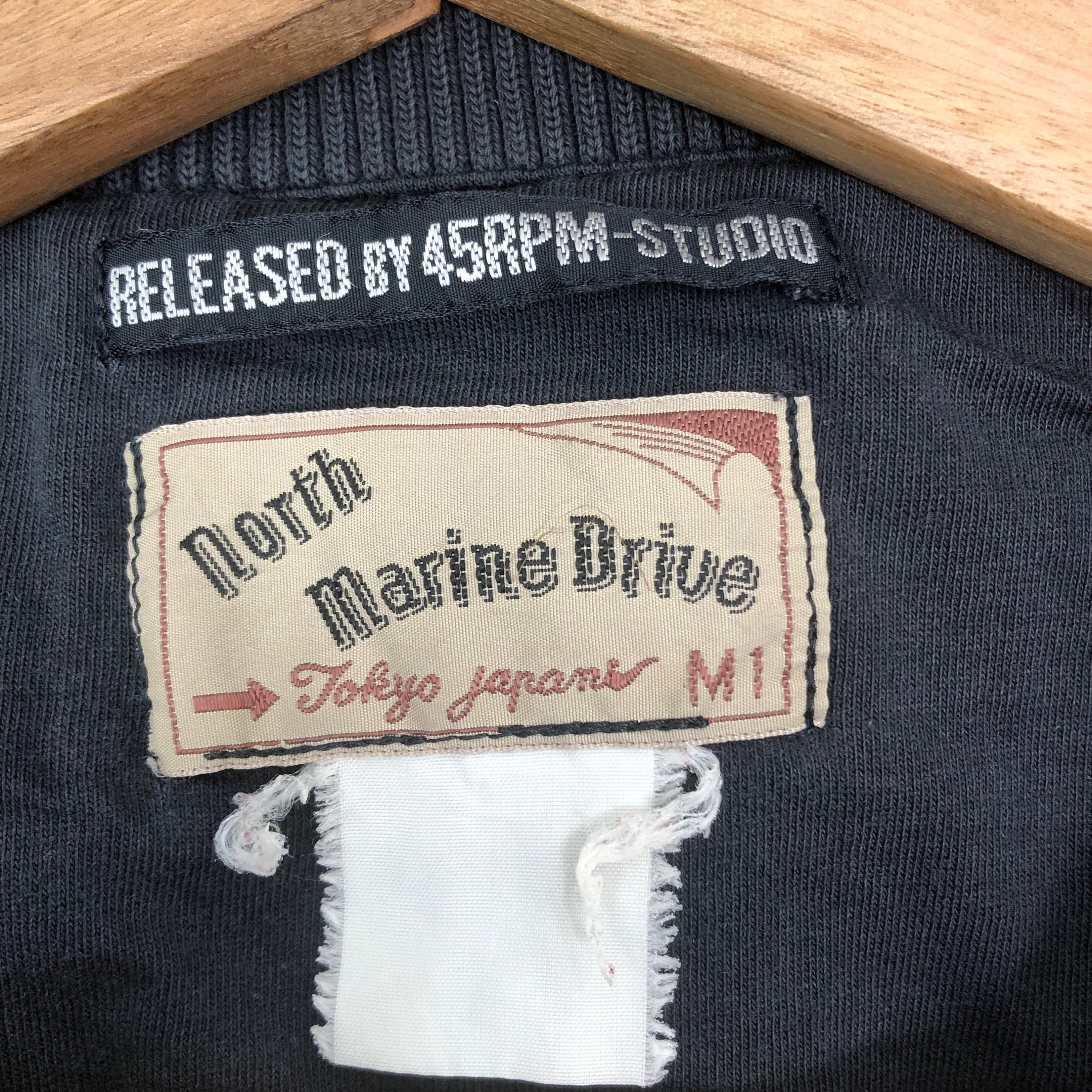 日本ブランド 45RPM STUDIO JAPAN ノースマリンドライブ フェード 