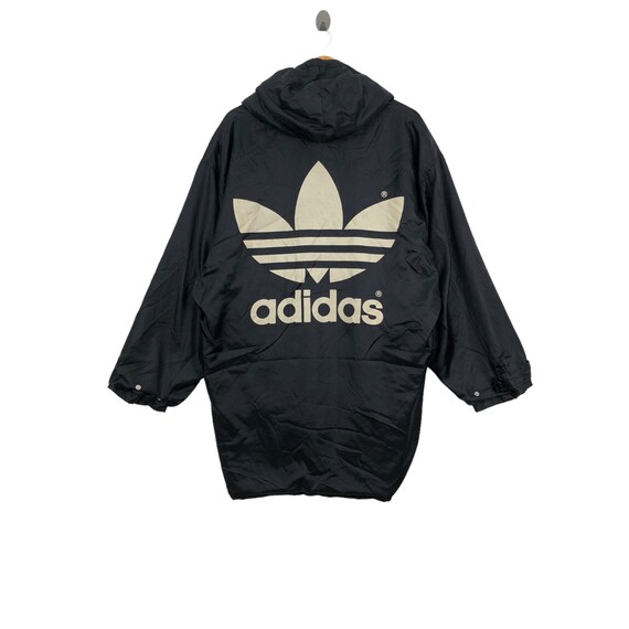 Vintage ADIDAS TREFOIL SPORTSWEAR Long Jacket Parka - Etsy Vintage ADIDAS TREFOIL SPORTSWEAR Long Jacket Parka - Etsy