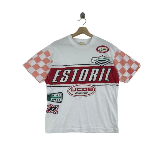 Vintage UNITED COLORS Of BENETTON Formula 1 Racing Estoril TShirt